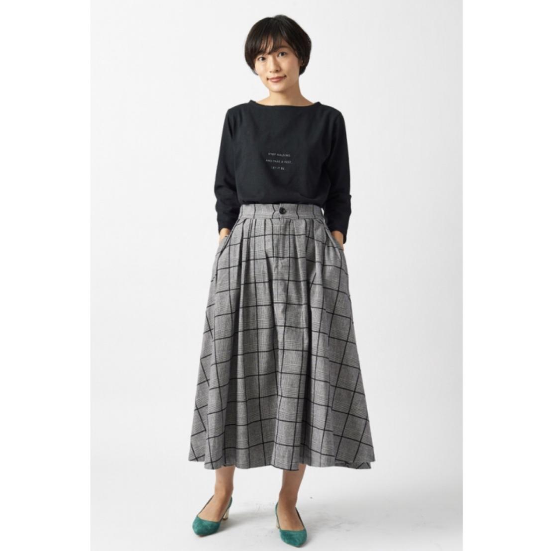 ✨グレンチェックスカート✨ | 岡山デニム通販のRipo trenta