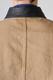 LEATHER COLLAR COVERALL