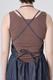 APRON DENIM DRESS