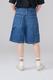 DOUBLE KNEE DENIM SHORT