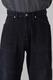 DOUBLE KNEE DENIM CURB TROUSER (KUR)