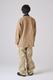 LEATHER COLLAR COVERALL