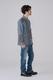 DENIM PATCHWORK SHIRT
