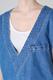 DENIM V-NECK VEST