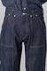 DOUBLUE KNEE SELVAGE DENIM TROUSER