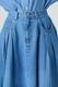 FADE DENIM FLARE SK