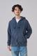 ZIP UP GRUNGE HOODIE