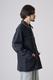 LEATHER COLLAR COVERALL