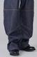 DOUBLE KNEE DENIM CURB TROUSER (KUR)