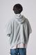 TEAR OFF SWEAT HOODIE