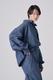 LADDER LACE DENIM BL