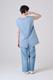 DENIM V-NECK VEST