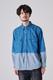 GRADATION DENIM SHIRT