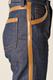 LEATHER LINE DENIM