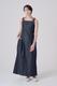 APRON DENIM DRESS