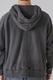 ZIP UP GRUNGE HOODIE