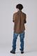 SUEDE COLLAR SHIRT