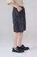 DOUBLE KNEE DENIM SHORT
