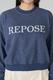 "REPOSE" CREW SWEAT