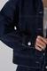 FLOCKED DENIM JKT