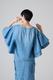 DENIM TIERED SL BL