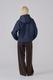 SHERPA-LINED DENIM HOODIE JACKET