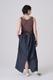 APRON DENIM DRESS
