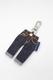 DENIM PT KEY RING