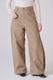SIDE PLEATS WIDE DENIM
