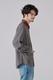 SUEDE COLLAR SHIRT