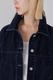 FLOCKED DENIM JKT