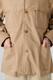 LEATHER COLLAR COVERALL