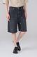 DOUBLE KNEE DENIM SHORT