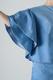 DENIM TIERED SL BL