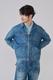 PURPLE SELVAGE DENIM JACKET (TAKAYA)