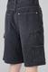 DOUBLE KNEE DENIM SHORT