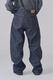 DOUBLE KNEE DENIM CURB TROUSER (KUR)