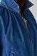 DENIM GATHERD ZIP BLOUSON