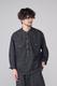 DENIM 3/4SLEEVE WESTERN SHIRT