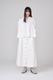 BUTTON PANEL LONG SKIRT