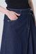 ASYMMETRY DENIM SK