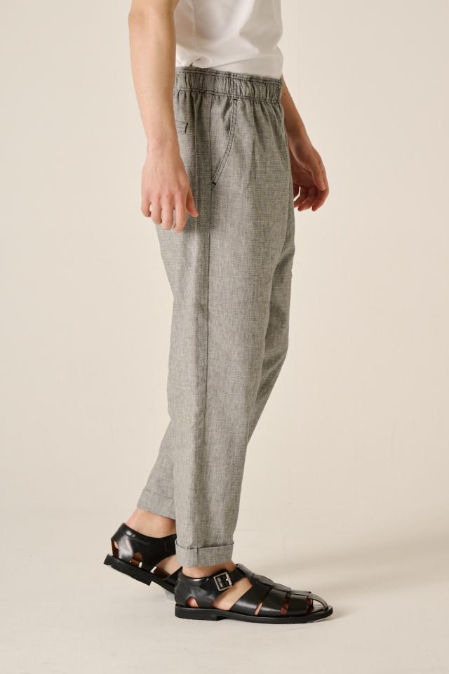 HOUNDSTOOTH  LINEN EASY PT