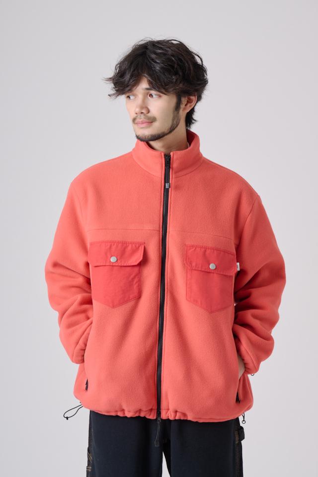 FLEECE QUILT BLOUSON