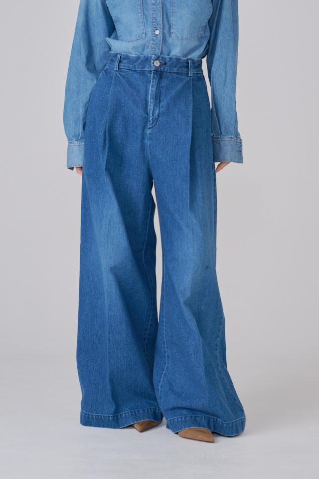 ONE TACK BAGGY DENIM PT