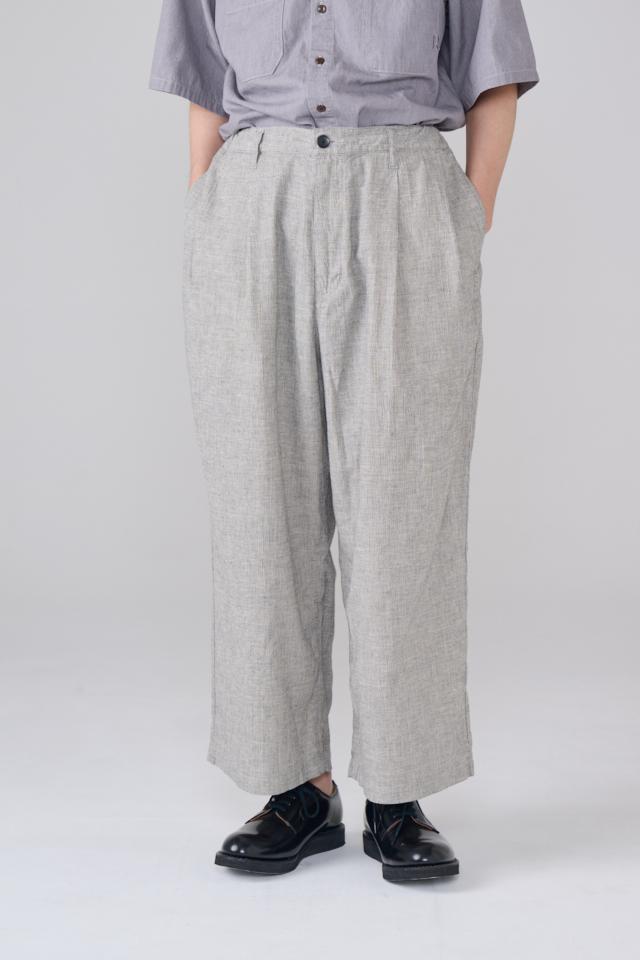 2TUCK CROPPED TROUSER