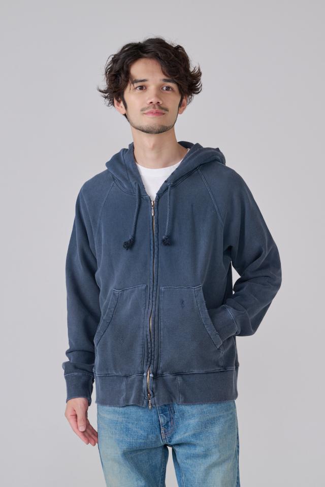 ZIP UP GRUNGE HOODIE