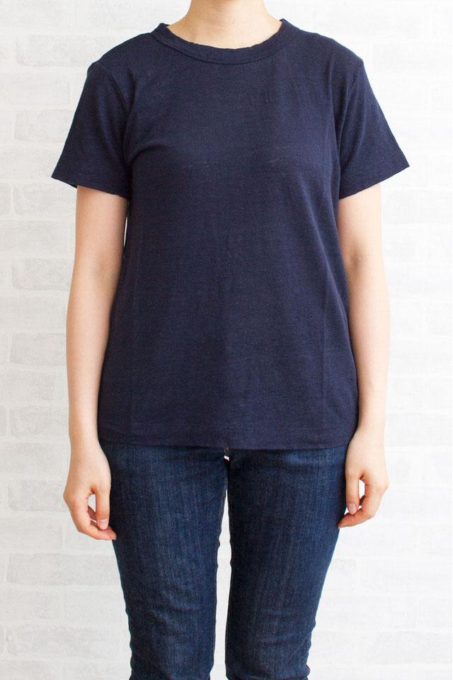 リネン半袖Tシャツ