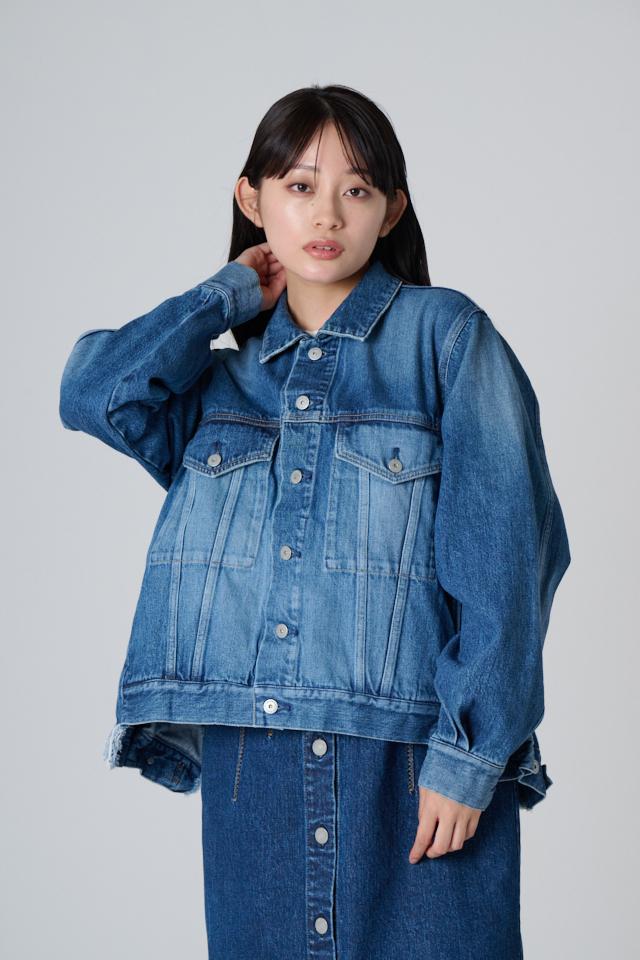 FLARE 3RD DENIM JK