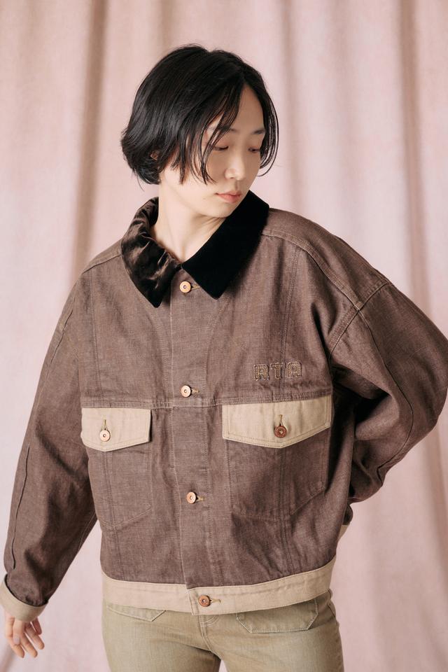 P/W SHORT DENIM JK