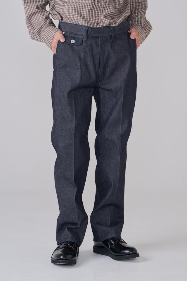DENIM TAILORED TROUSER